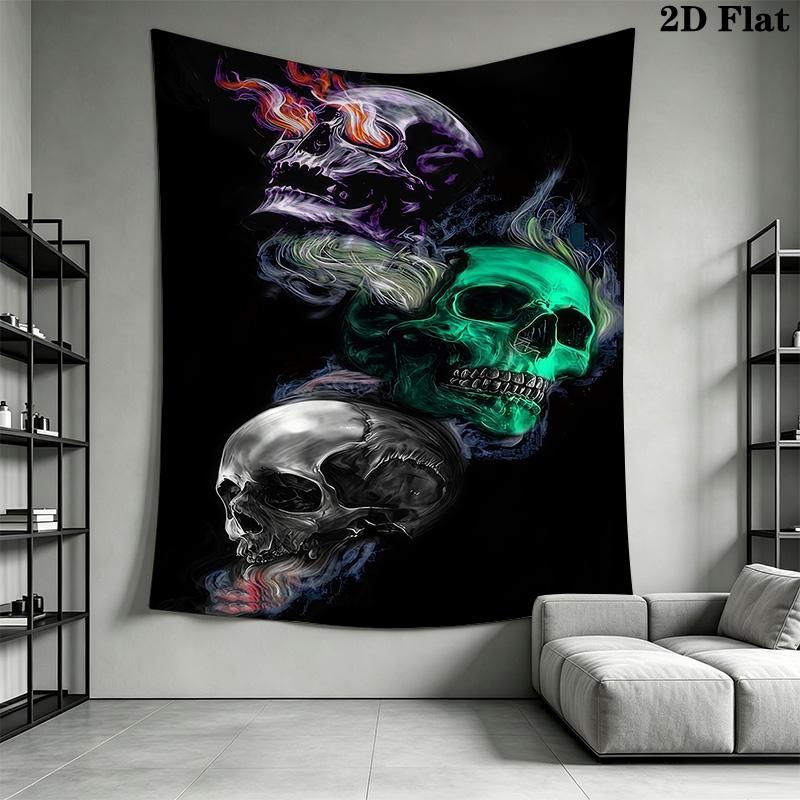 Dark Fantasy Reaper Tapestry Tapestry Wallmounted Fashion Print Soft Wall Decoration Wall Covering Decoration