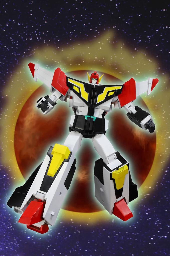 Evolution Toy Super Metal Action Jet Combined Grandbird ABS Painted Complete Movable Figure Non-Scale Die-Cast &
