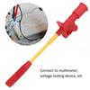 Test Hook Multimeter   Grabber Stainless Steel Probe for Car Repair 4mm Socket J.30019