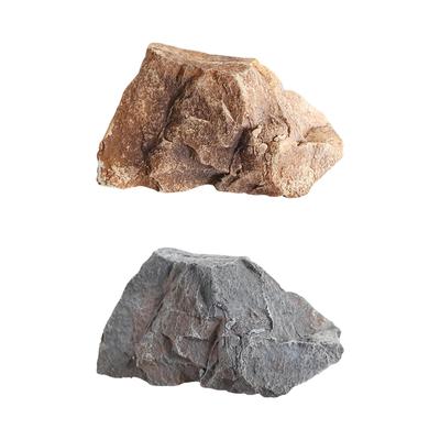 Artificial Rock Ornament Versatile PU Realistic Sandstone Landscape Natural Texture for Outdoor Hotels Decor Garden Parks
