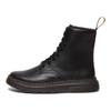 Dr. Martens Round Toe Lace-Up Short Boots Unisex Boots Black 31222001