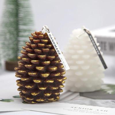 Silikonform für Tannenzapfen-Kerzen, DIY-Kiefernkugel, aromatische Kerzenherstellung, Harzseifenform, Weihnachtsgeschenke, Bastelbedarf, Heimdekoration