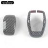 For Toyota CROWN KLUGER  Car Interior Gear Shift Head Decorative Cover ABS Shift Head Cover Carbon Fibre
