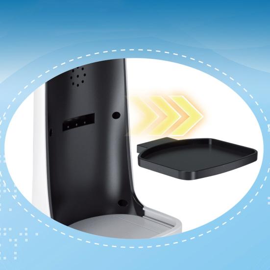 Fernbedienbarer Lebensmittellieferroboter 2,4 GHz RC Roboter Spielzeug mit abnehmbarer Basis Kinder Erwachsene Mini Interaktives leuchtendes intelligentes Robotikspielzeug