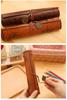 Brown Pencil Case
