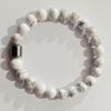 Black Stone Tiger Eye Magnetic Beaded Bracelet