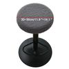 Non-slip Fleece Round Swivel Stool Cover Stretch Washable Bar Chair Protector for Home Coffee Shop Pub Counter Seats