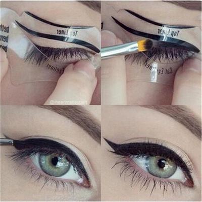 2Set The New Middle East Makeup Painting Eyeliner Eye Card Card Cat Tool Eyeliner Hot