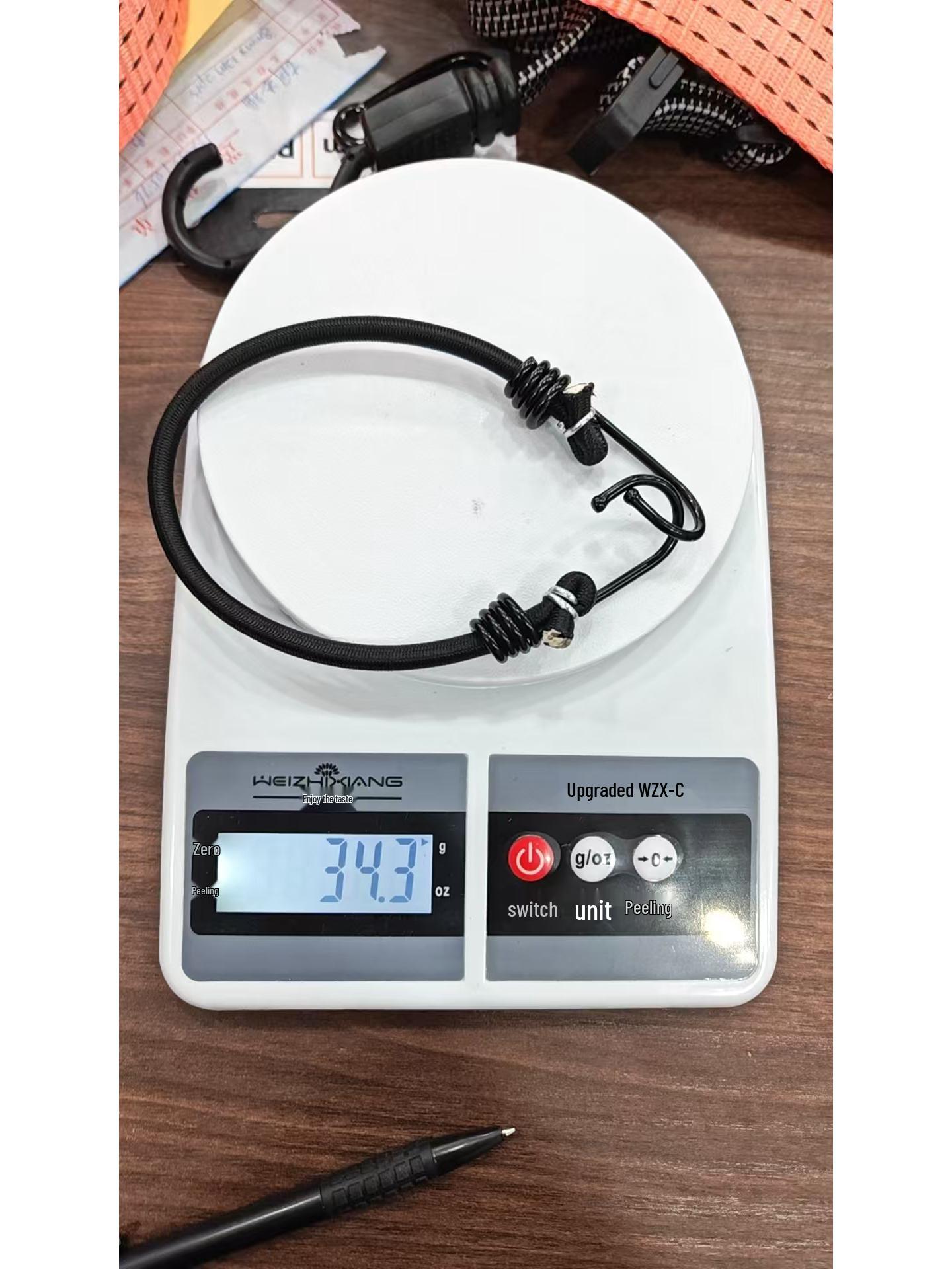 

Electric Bike Bungee Tie-Down Strap: Multi-use Rubber Cord for Bicycle Luggage and Rack Securement