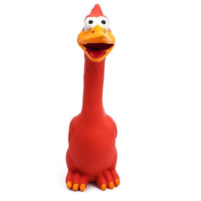 Dog Screaming Chicken Toy Interactive Bite Resistant Squeeze Sound Chicken Toy for Small Medium Large Dogs
