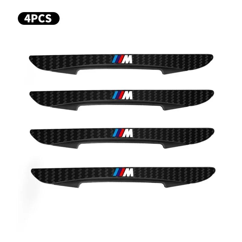 

For BMW 4pcs/set Car Side Door Edge Protector Scrape Guard Bumper Guards Handle Cover For BMW F10 F13 F15 F16 F30 F34 F32 F31 E3