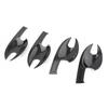 4PCS Car Door Handle Bowl Cover Trim For Mazda CX-5 CX5 2017- Carbon Fiber