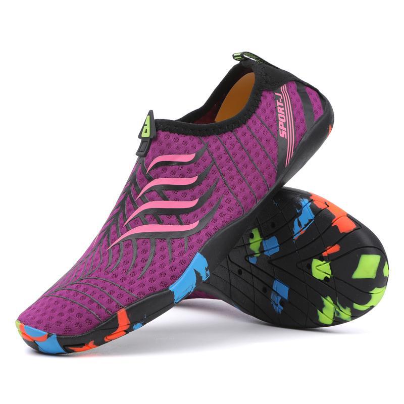 Men's and women's creek shoes indoor fitness shoes couple outdoor wading shoes soft-soled skin-friendly swimming quick-drying beach shoes