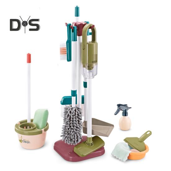 

Детский набор для уборки, метла, швабра, совок, щетка, развивающие игрушки для уборки для малышей, имитирующие домашний игровой набор, регулируемая по высоте игрушка, чистящее оборудование для 23PCS