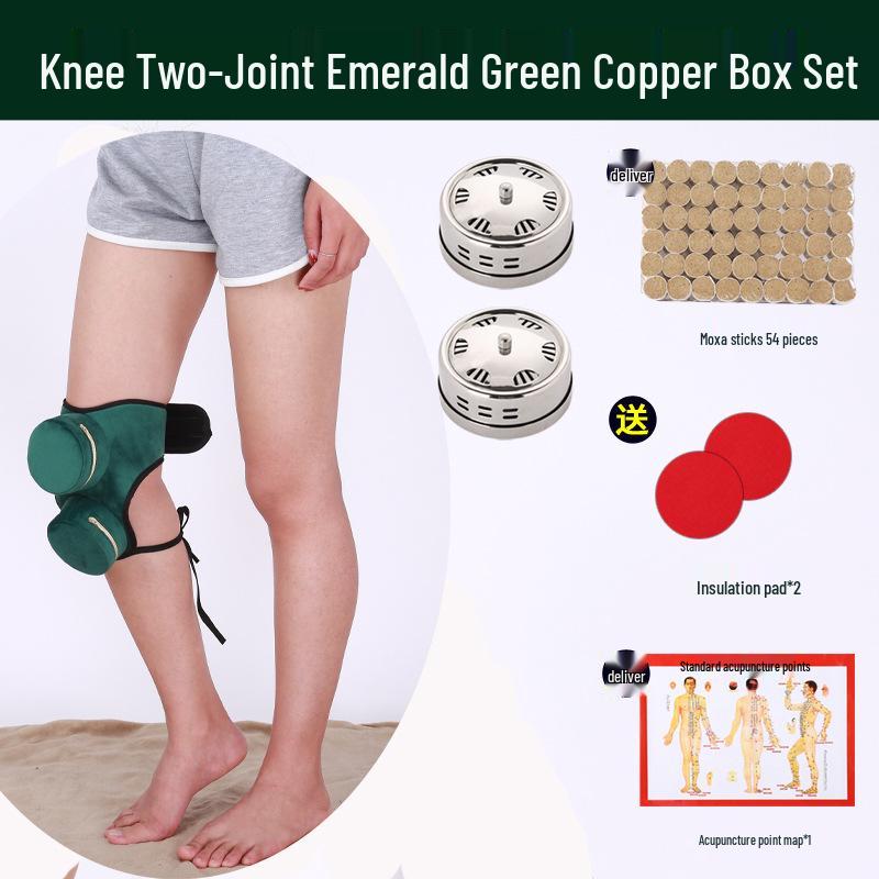 Moxibustion Knee Pads: Anti-Scald Hot Compress, Multi-Section Leg Relief