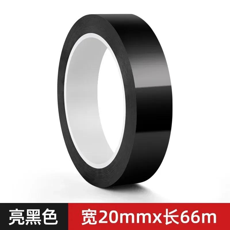 PVC Car Edge Protector Sticker Universal Fit for Automotive Window Trim and Side Molding DIY Bodywork Decoration Black Line Tape