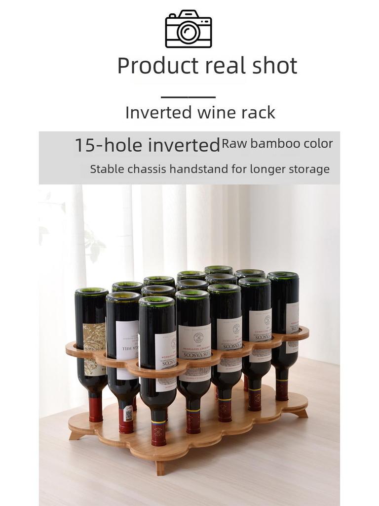 Xiao Zhujiang Europäischer Stil Arbeitsplatten-Weinregal mit Gitterornamenten