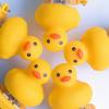 Quacky Duck Keyboard Fidget Toys Keychain Keyboard Decompression Toys Finger Button Clicker Sensory Toys Stress Relief Gifts