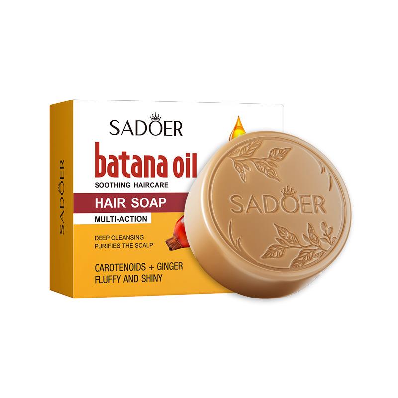 Batana Hair Soap Deep Cleansing Hair Natural Ingredients Daily Hair Care Suitable for All Hair Types Perfect Christmas Gift