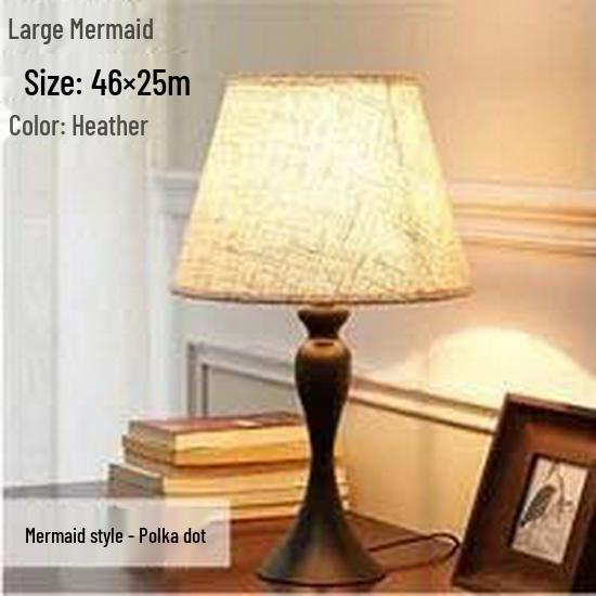 Vintage American LED Table Lamp – Retro Bedside, Office, Hotel Project, or Bedroom Use – Eye Protection & Dimmable Night Light.