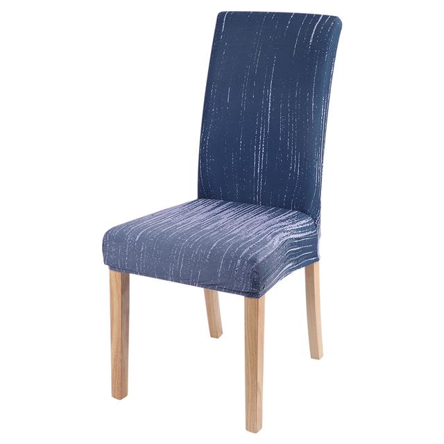 Elastic Dining Chair Cover Home Wedding Chair Cushion Removable Slipcovers Protector Anti -Dust Furniture Decor For Banquet Party