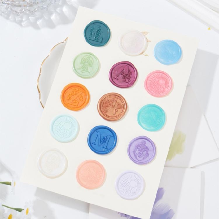 500g Waxes Seal Beads for Wax Seal Stamp Flower Shaped Sealing Waxes for Scrapbooking Christmas Card Craft Embellishment