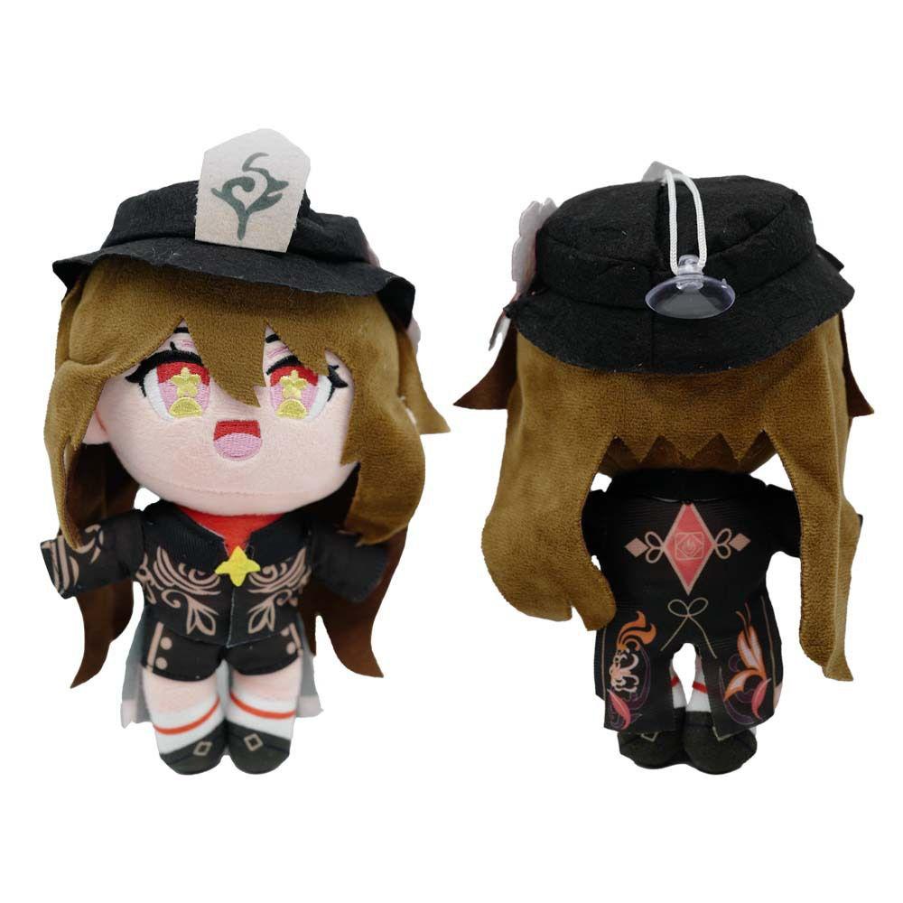 Genshin Ganyu Impact Klee Zhongli Hutao Plush Doll Stuffed Toy Gift Children