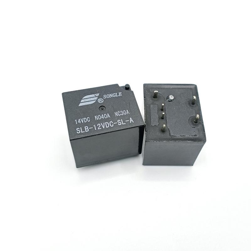 

Original Songle Relay SLB-12VDC-SL-A, 30A, 6-pin, normally open; SLB-24VDC-SL-A available. 24V DC