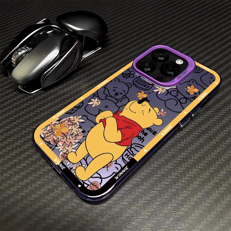 Pouzdro na telefon Medvídek Pú pro Apple iPhone 16 15 Pro Max 13 14 Plus 12 11 Pro plus Matné