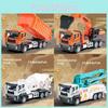 Inertia Alloy Crane Dump Truck Excavator Model For Kids Engineering Vehicle Play