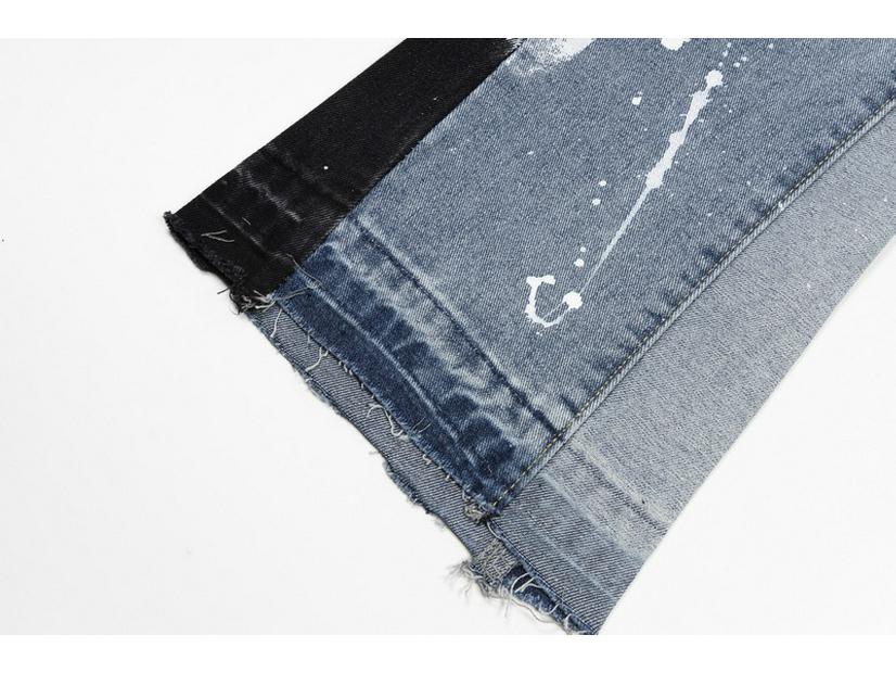 GALLERY DEPT Jeans Acampanados de Calle para Hombre con Grafiti de Tinta