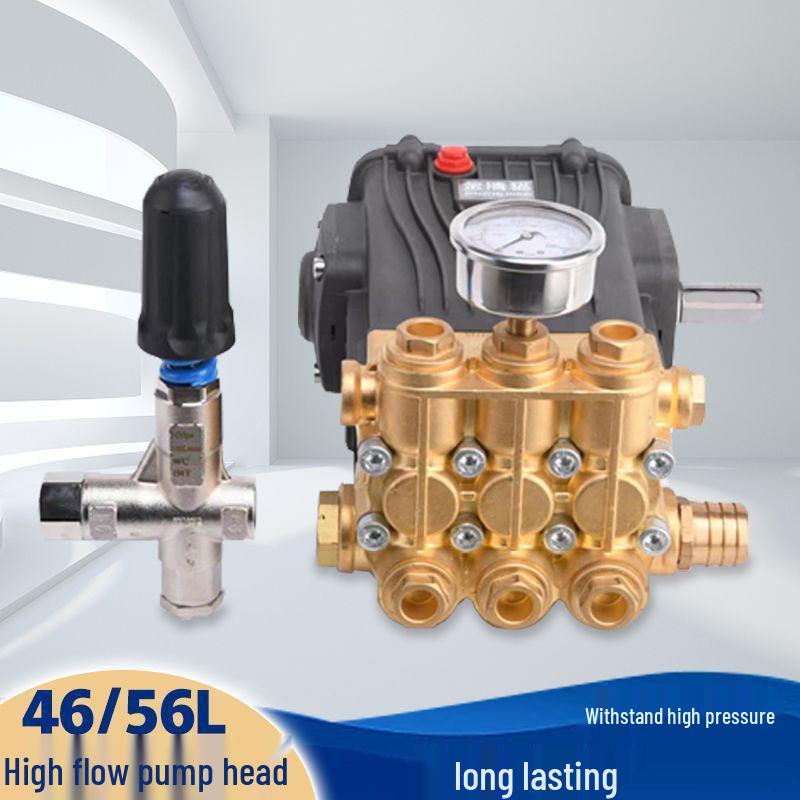 High Power Ultra-High Pressure Car Washer Pump Head & Accessories