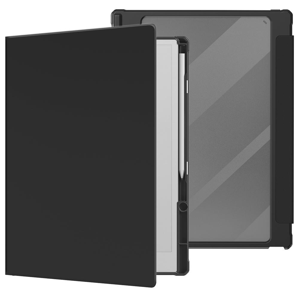 

For ReMarkable Paper Pro Case Acrylic Leather Tablet Cover with Pen Holder Auto Wake/Sleep B
