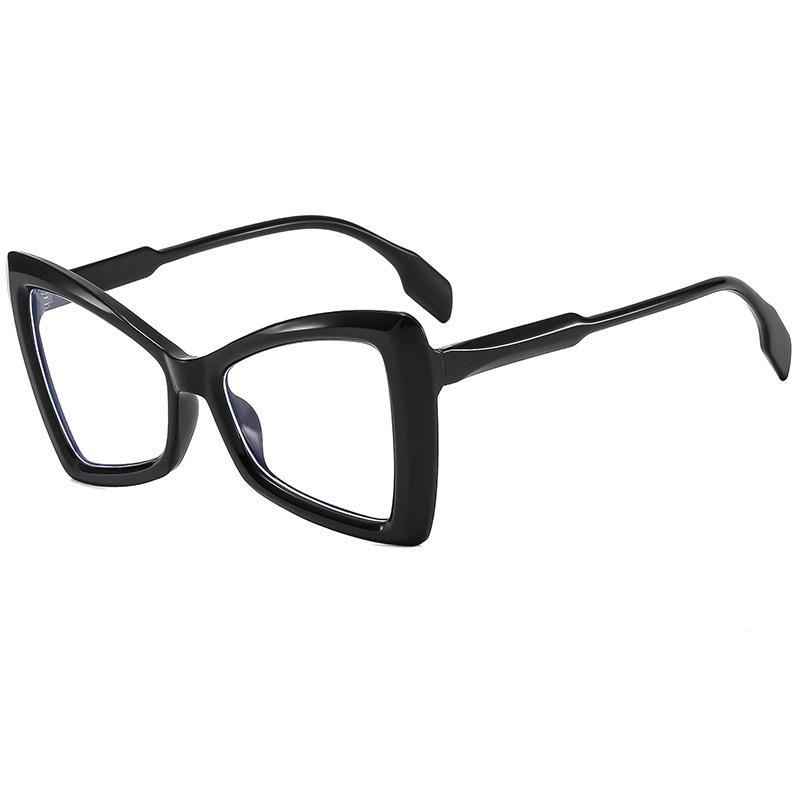 

Butterfly flat glasses anti-blue light new European and American fashion glasses frames women s versatile personalized glasses frames trend as pictured