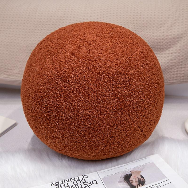 Nordic Style Cloud Donut Throw Pillow Plush Toy Ball Doll Home Sofa Pillow Cushion Doll