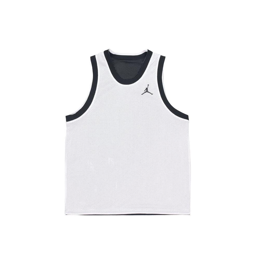 Air Jordan Sport Dna Logo Print Reversible Mesh Basketball Tank Top Men Tops Black DA7235-010