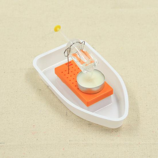 Klassisches Hitze Dampf Kerzenboot Angetriebenes Schnellboot Wissenschaftliches Experimentierspielzeug