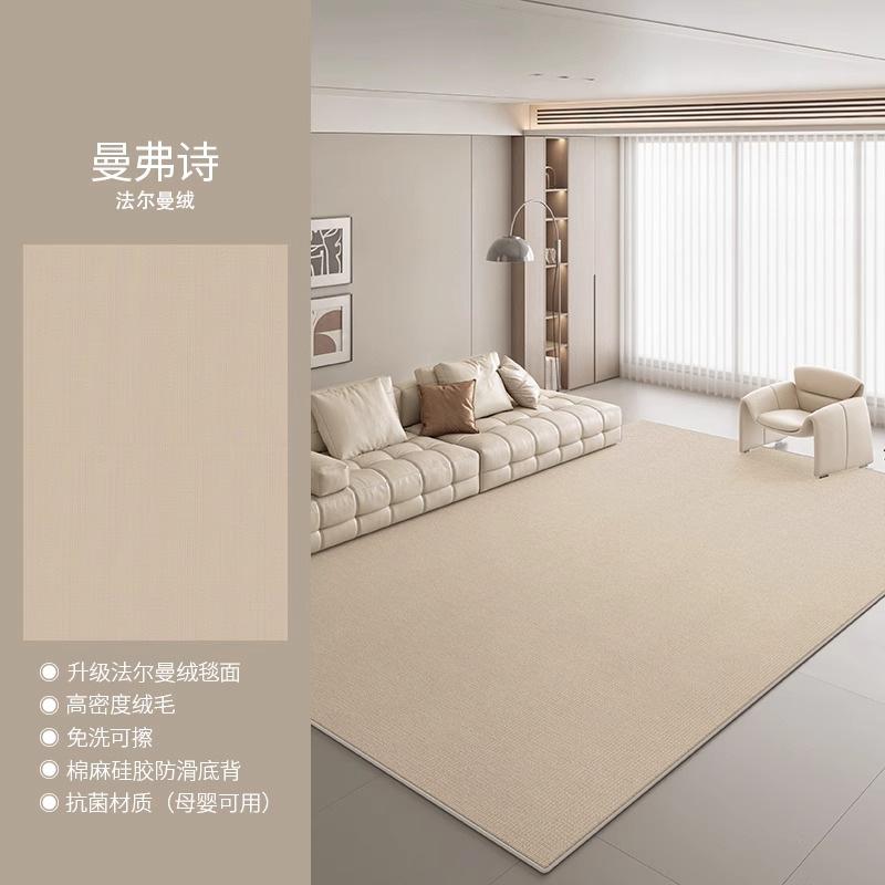Large Living Room Carpet Washable Waterproof Minimalist Luxury Home Rug for Sofa Bedroom