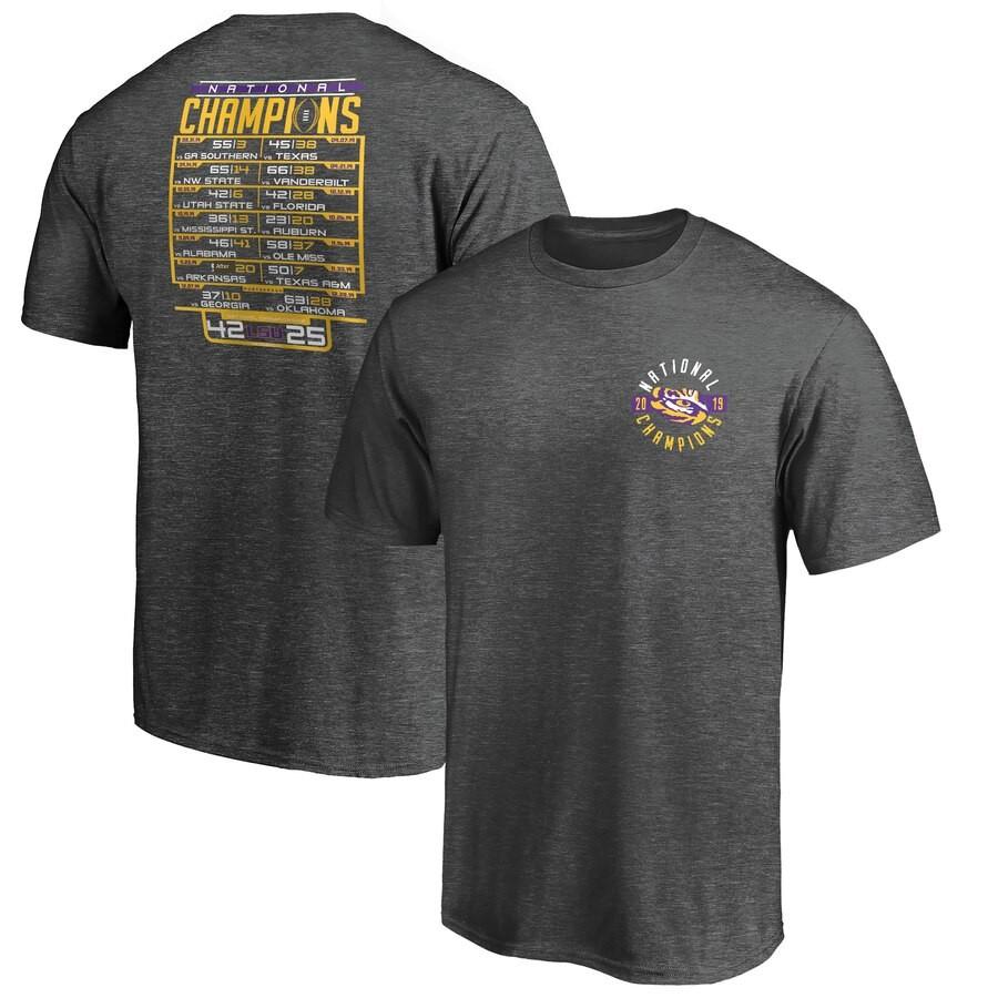 Ncaa Louisiana State University Tigers Lsu Tigers Pure Cotton Short-Sleeved T-Shirt
