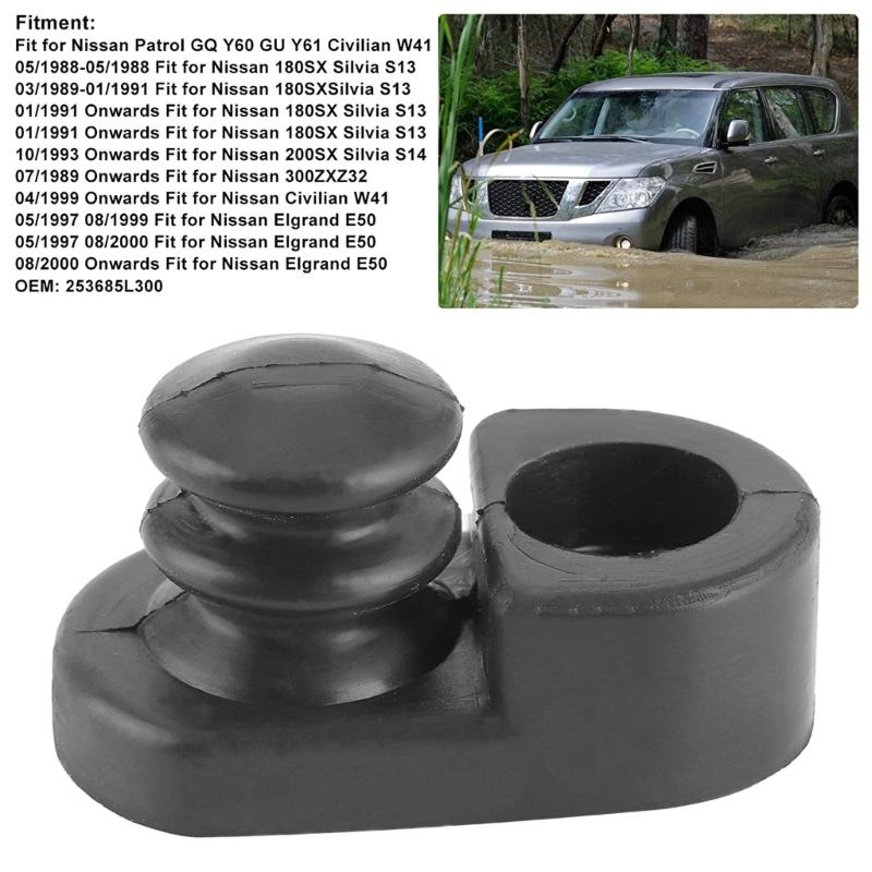 4Pcs Door Cover 253685L300 Car Door Lock Cover Replacement Tool Compatible-for Patrol Y60 GU Y61 Civilian W41