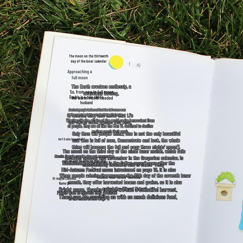 Interesting Moon Observation Picture Book