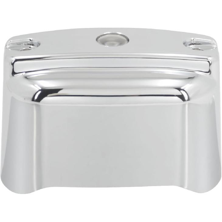 HDBUBALUS Motorcycle Rear Brake Master Cylinder Cover Fit For Harley Touring Electra Road Glide Softail Trike 1999-2017 Chrome