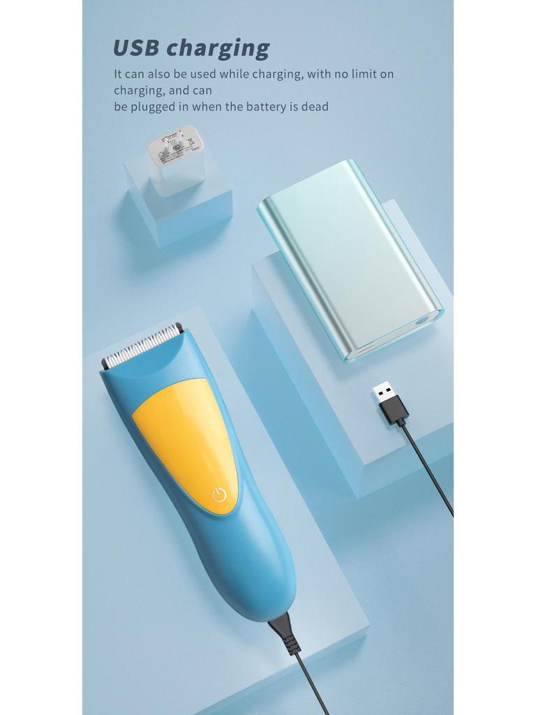 Rechargeable Silent Baby Hair Clipper for Newborns