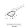 Stainless Steel Flour Sieve & Oil Drip Filter with Handle, Available in Large, Medium, Small Sizes for Baking & Powder Sieving.