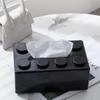 Innovative Brick Design Tissue Holder Multipurpose Desktop Paper Towel Organizer Napkin Dispenser Kitchen Decoration