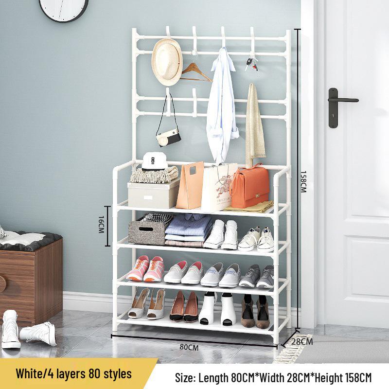 Multi-Layer Shoe and Coat Rack - Thickened Version