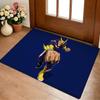 Anime Academia All Might Cartoon Floor Mat Cozy Flannel Soft Thick Non-Slip Mat For Living Room Bedroom Kitchen Decor Rugs