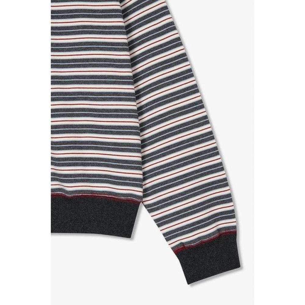 Studio Tomboy Men Color Block Stripe Sweatshirt 9176422983