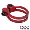 31.8mm Bike Seatpost Clamp Aluminum Alloy Hollow Seat Tube Clip for Mountain Road Bike