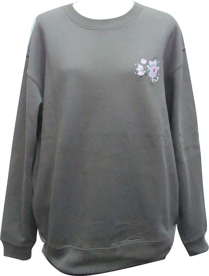 ムーミン トレーナー チャコール MOOMIN